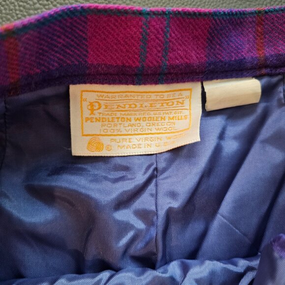 Vintage Pendleton Wool Skirt - Picture 6 of 9